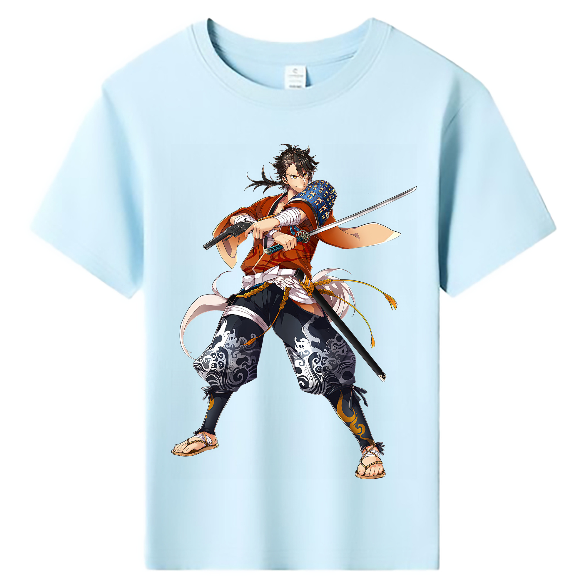 （画像用） 刀剣乱舞 Touken Ranbu 綿100％キッズTシャツ（フロントプリント）